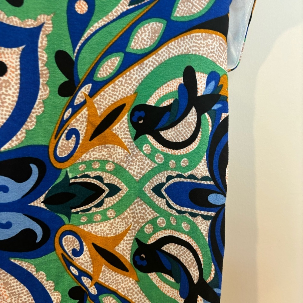 Maeve Anthropologie Elegant Multicolor Patterned Dress Medium - Picture 10 of 12